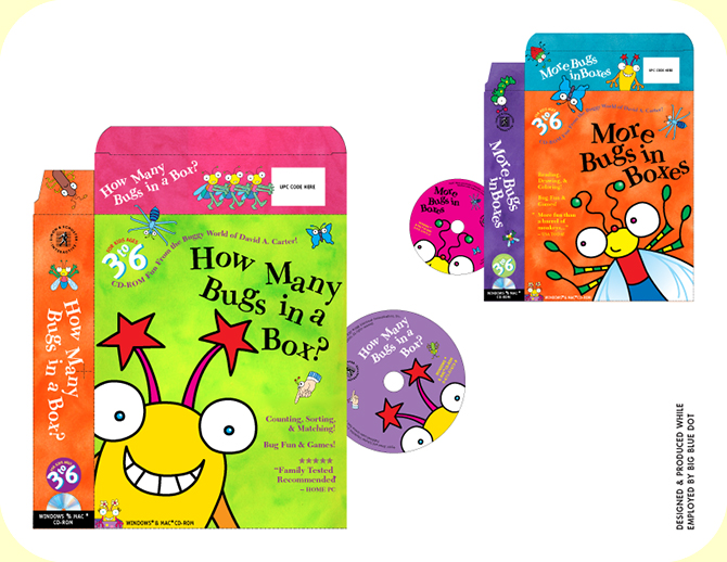Design Samples| Gilzow Design | Bugs in a Box Packaging